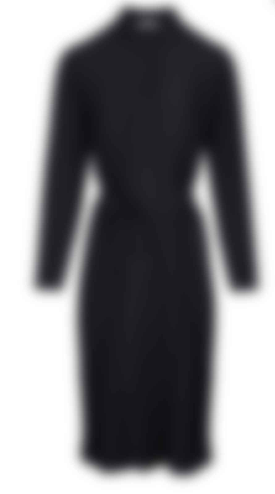 by-bar Black Viscose Jonna Dress