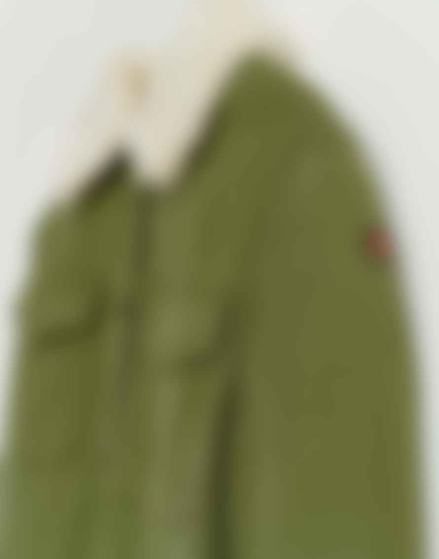 Bellerose Khaki Green Poppies Jacket