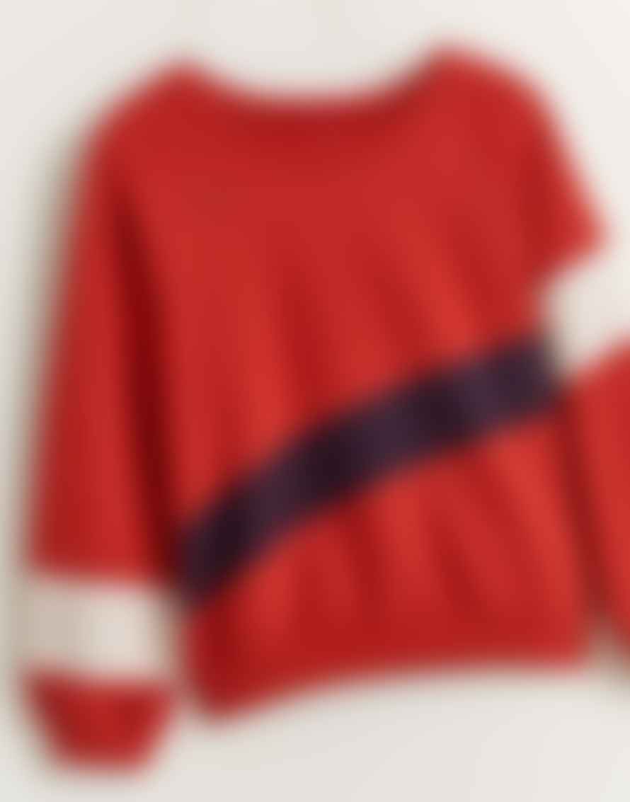 Bellerose Red Faida Sweatshirt