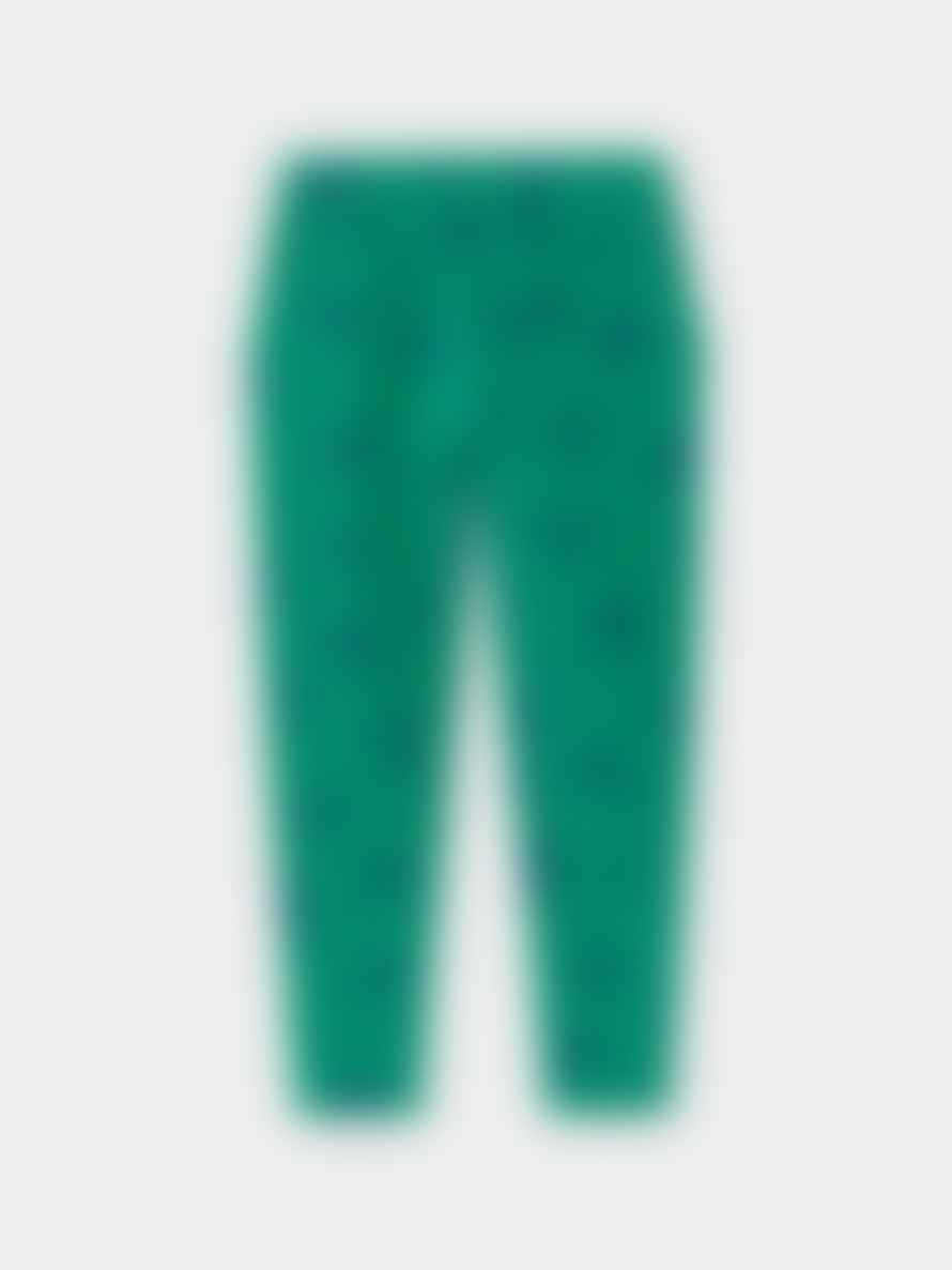 Bobo Choses Green Straight Track Pant