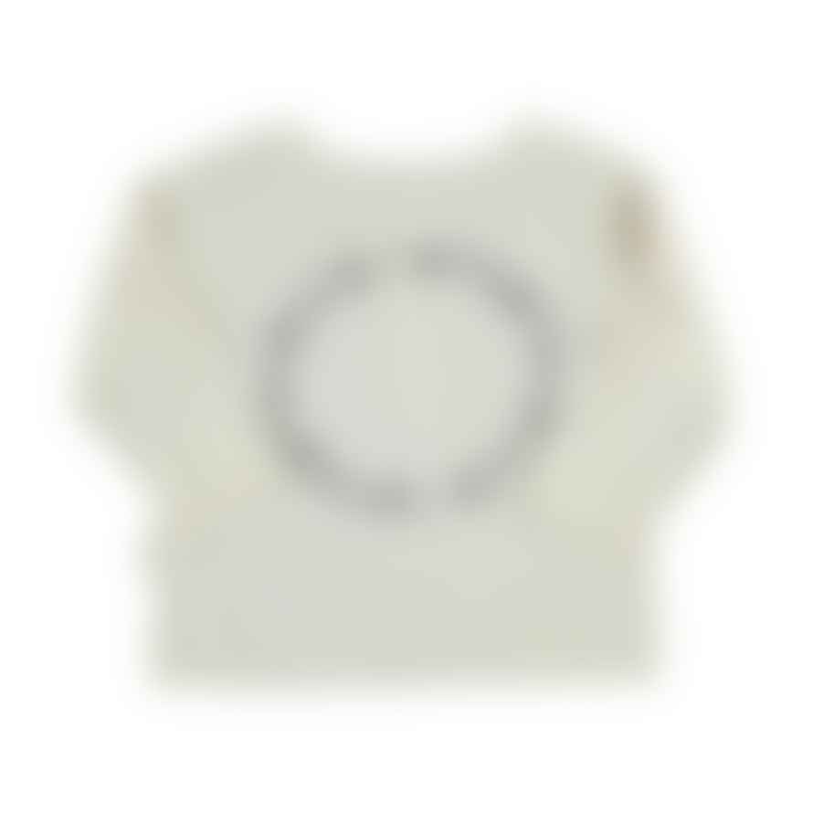 Piupiuchick Ecru Logo Longsleeve T Shirt