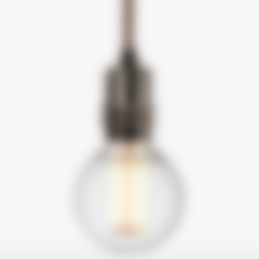 NUD Collection Lamp Holder - Bolt Black Chrome