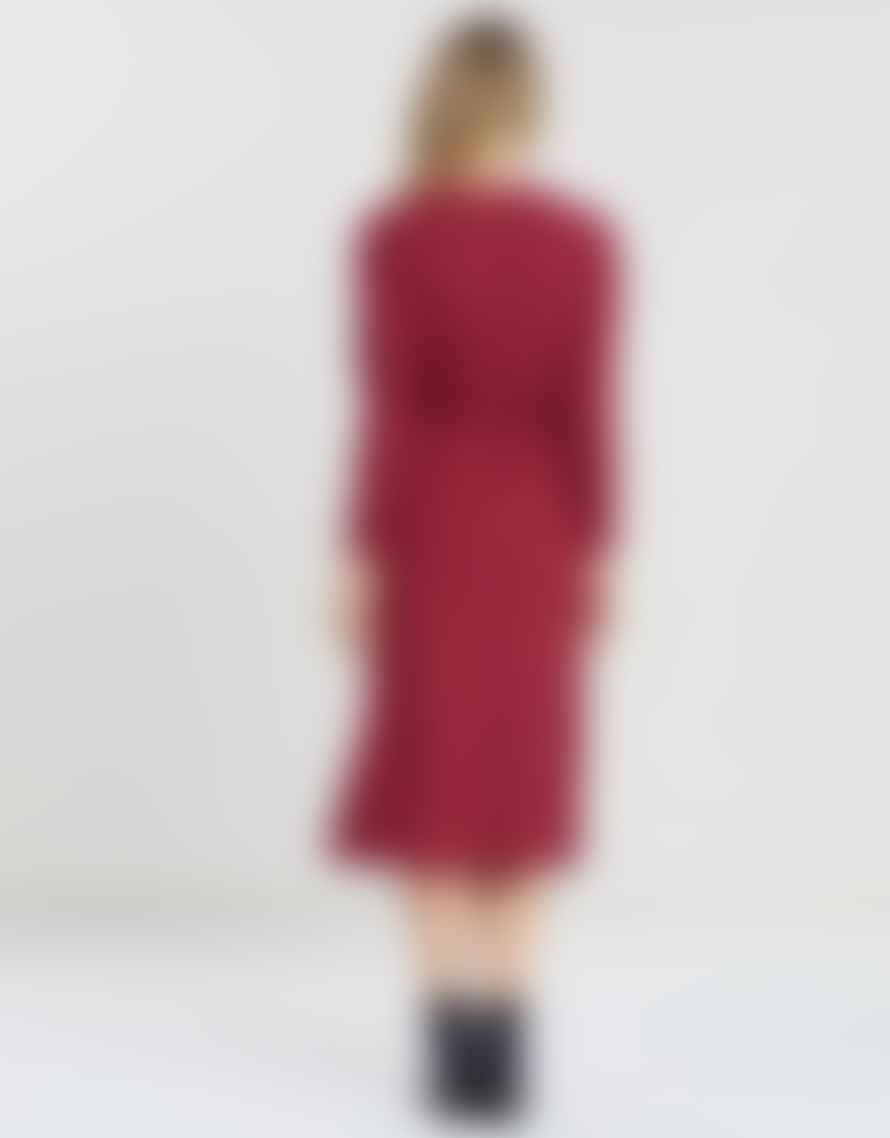 People Tree Imogen Red Wrap Dress