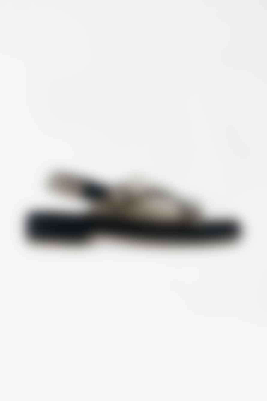 Adieu Grey Type 140 Suede Calf Sandals