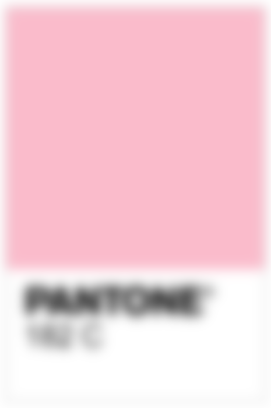 Copenhagen Design Pantone Living Keychain Short Light Pink 182