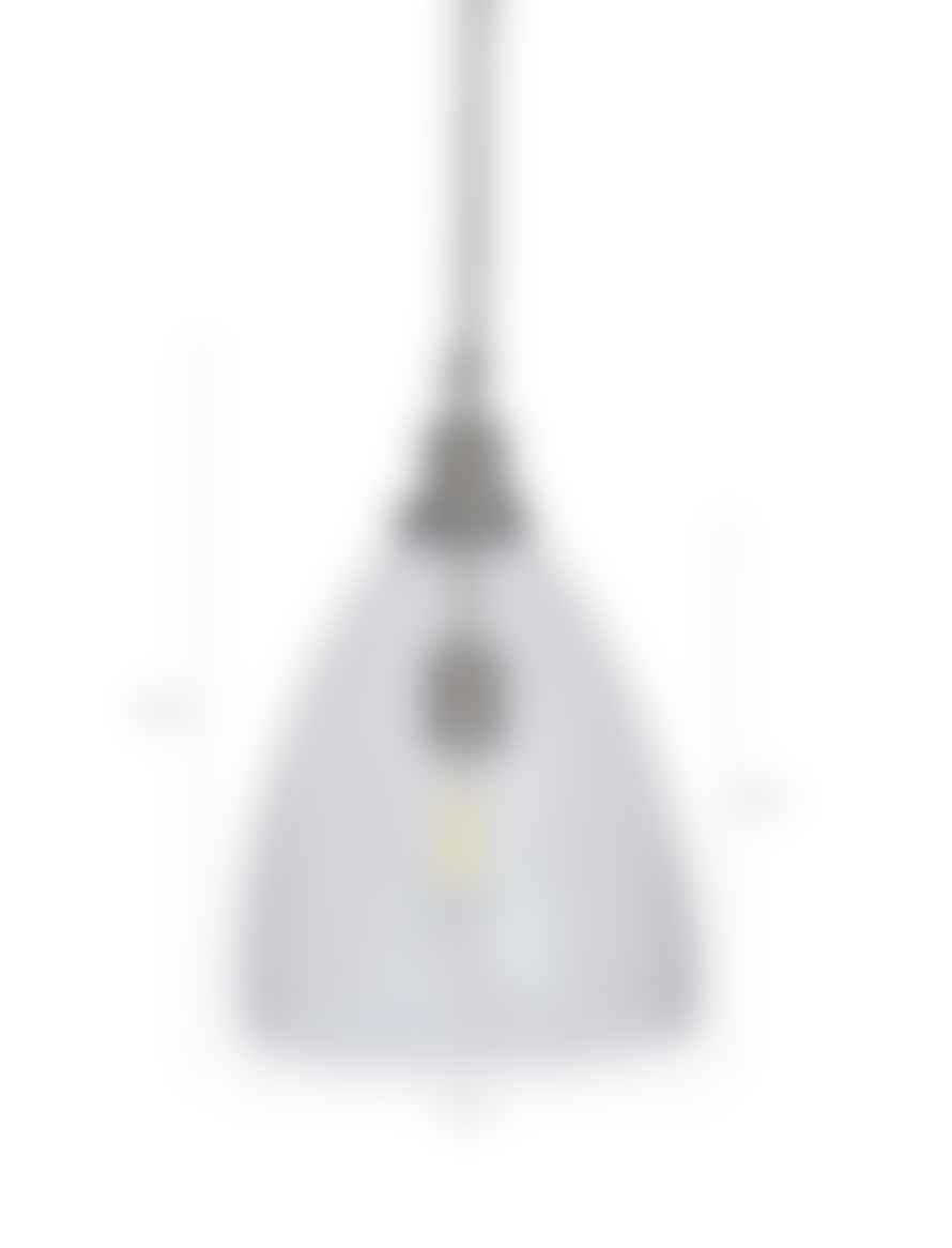 Garden Trading Satin Nickel Hoxton Bullet Pendant Light