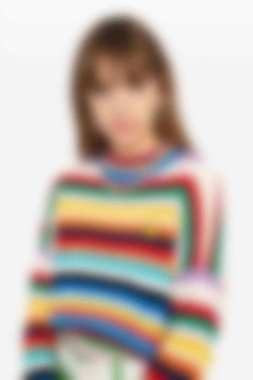 OTTO D´AME Multicolored Cotton Sweater