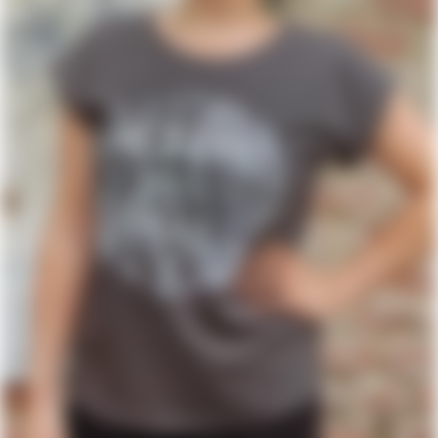 Loretta Cosima Grey "Schau ma mal" T Shirt