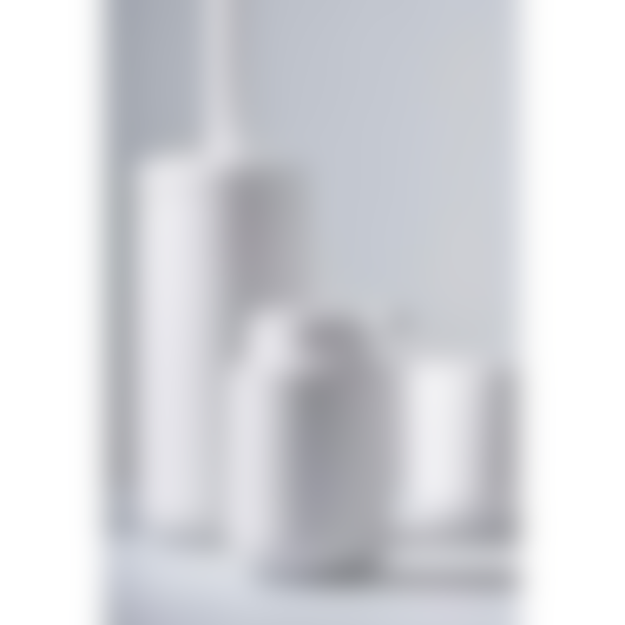 Zone Denmark Toothbrush Glass in Grey Matt with a Soft Touch