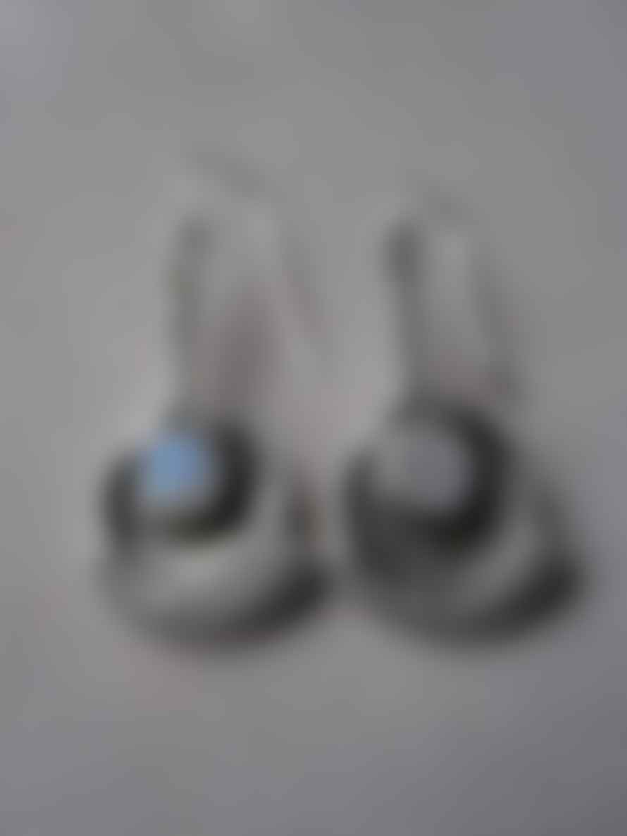 Window Dressing The Soul Moonstone Silver Egon Earrings