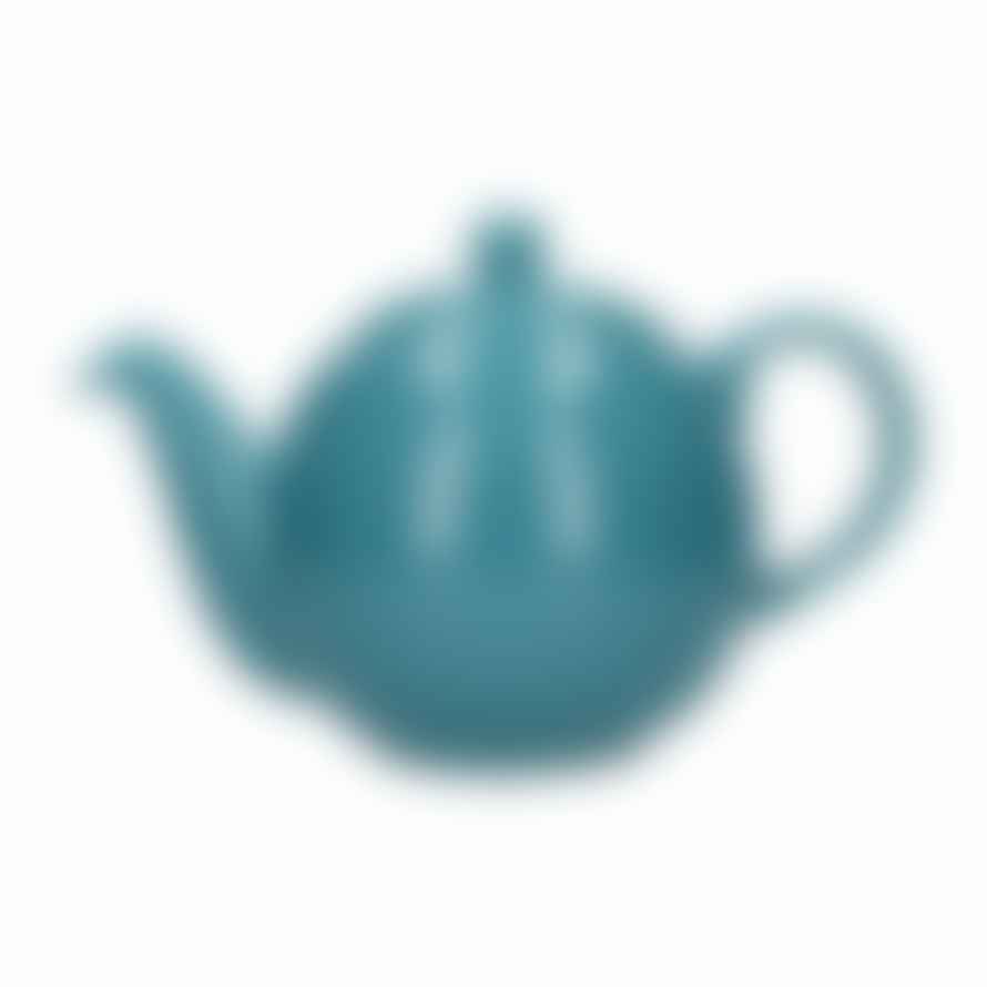 Kitchen Craft London Pottery Globe 4 Cup Teapot Aqua