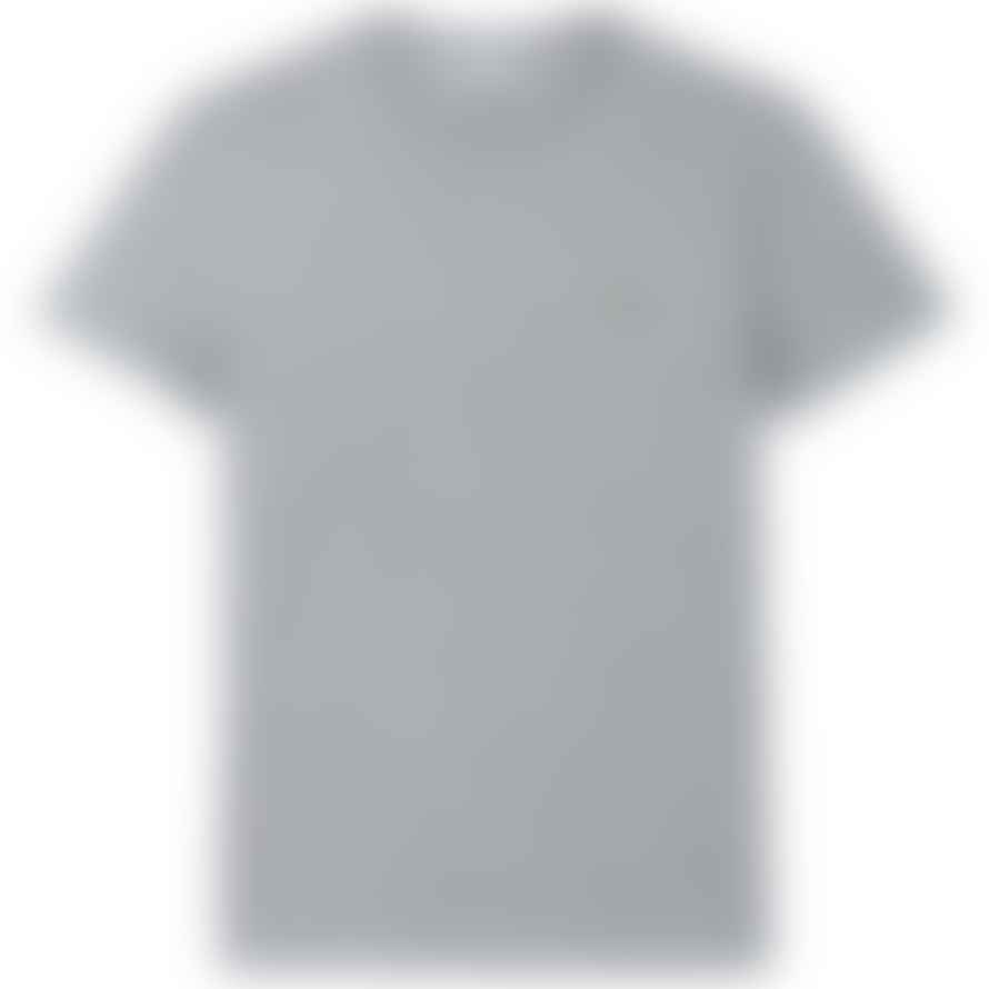 Lacoste Th 6709 Pima Cotton T Shirt Silver Chine