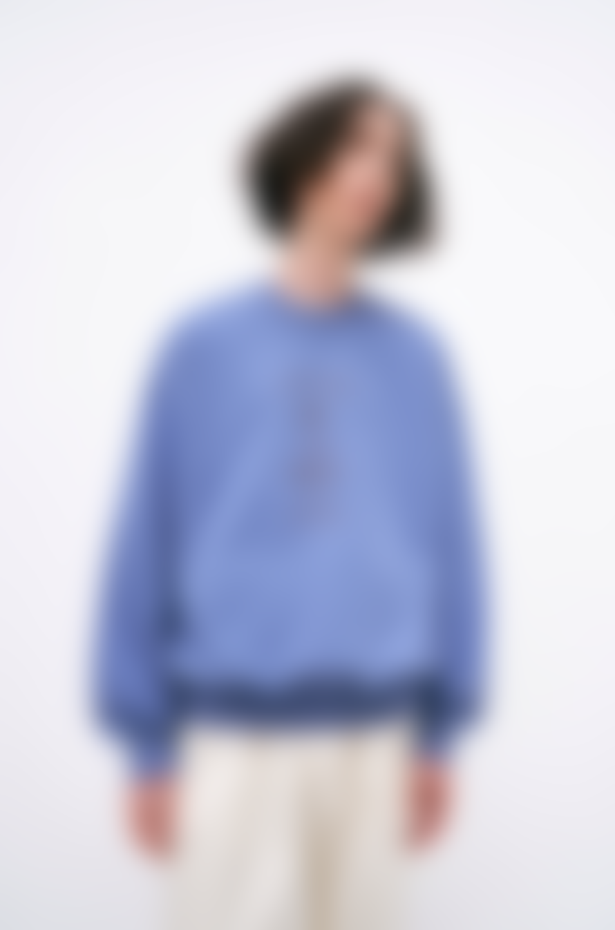 Partimento Blue Chubby Electric Sweatshirt 