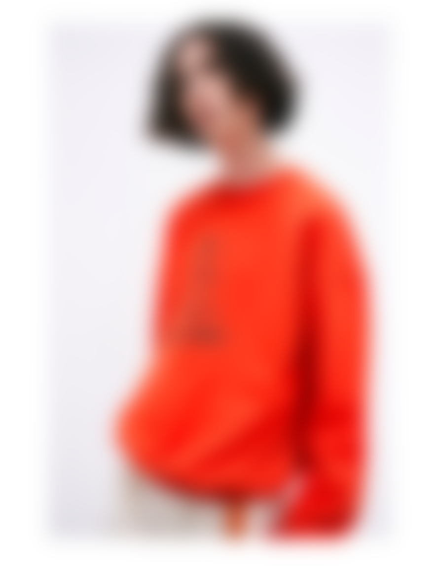 Partimento Orange Chubby Roller Sweatshirt