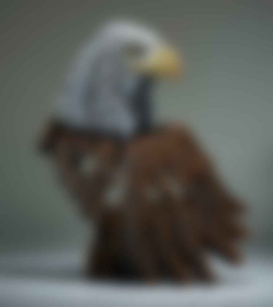 Edge Bald Eagle Sculpture By Matt Buckley