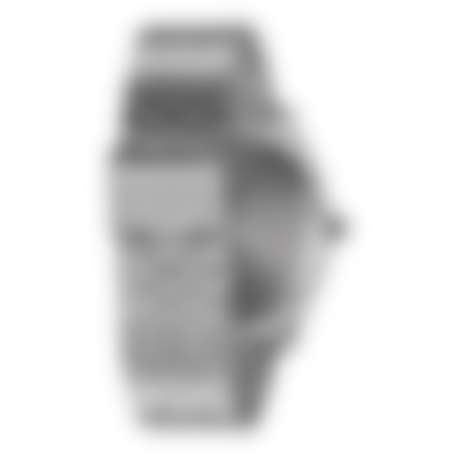 Nixon All Silver Time Teller Watch