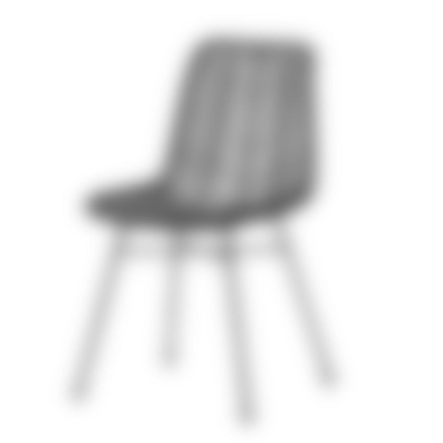 Bloomingville  86 x 42cm Black Rattan and Metal Structure Chair