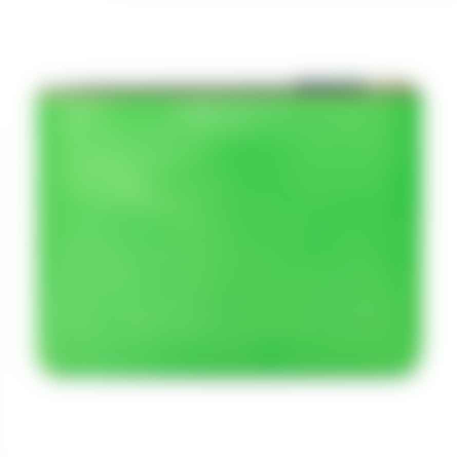 Comme Des Garcons CDG Super Fluo Wallet Green/Orange SA5100SF