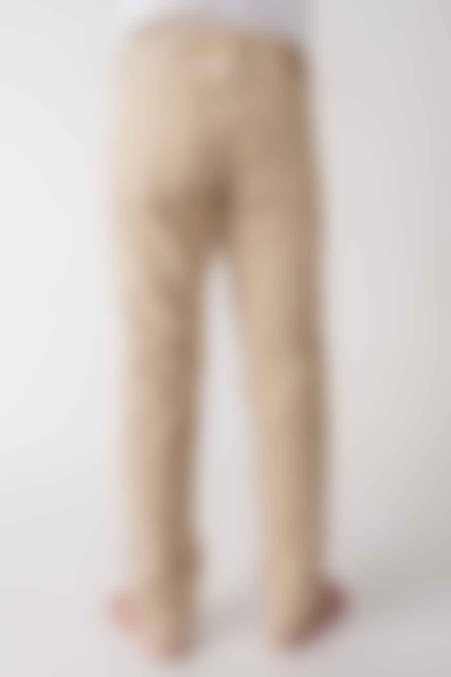 Jeanerica Beige Tapered 5 Pocket Trousers