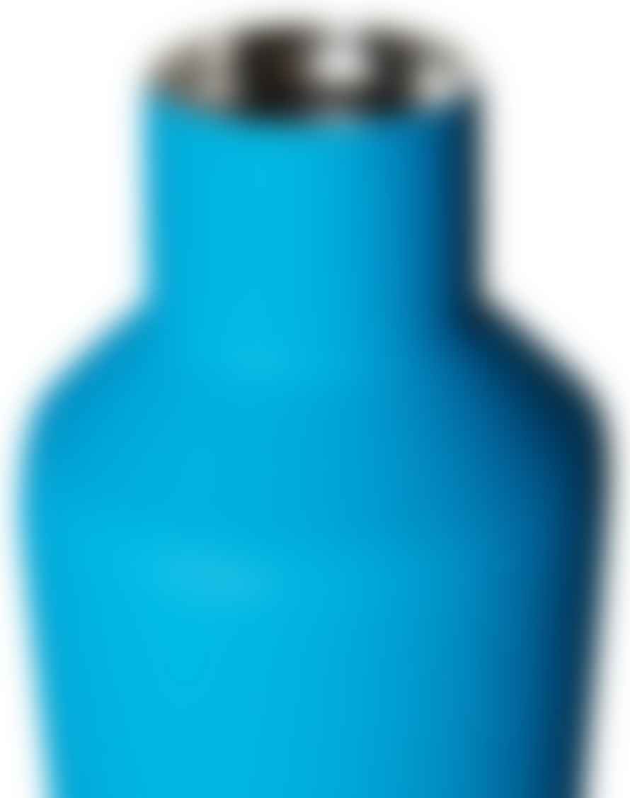 Corkcicle 16oz Neon Blue Canteen Thermos