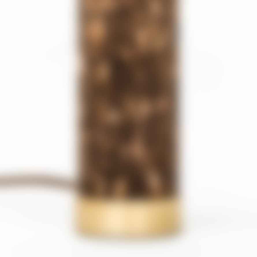 Travelling Basket Dark Cork Brass Desk Pillar