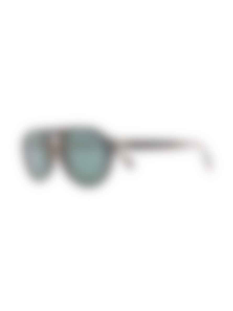 David Beckham Eyewear Tortoiseshell Round-Frame Sunglasses