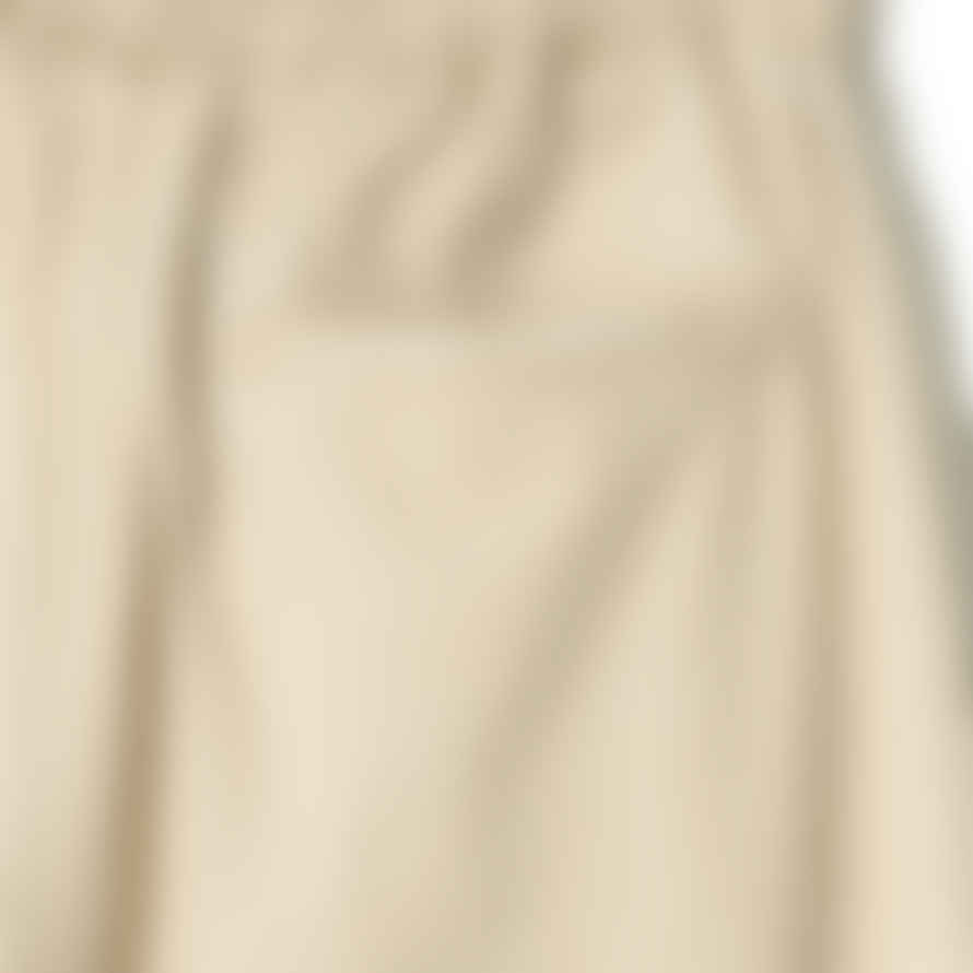 Partimento Washing Wrinkle Wide Pants in Beige