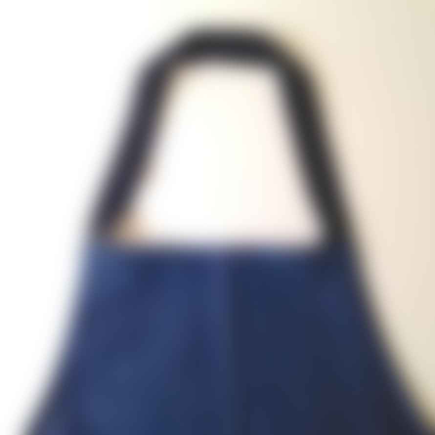 T&SHOP Denim Apron With Patch Pocket