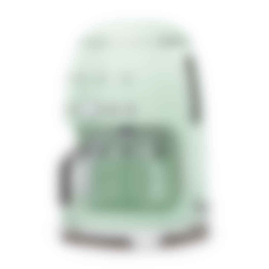 Smeg Cafetera de goteo de acero menta