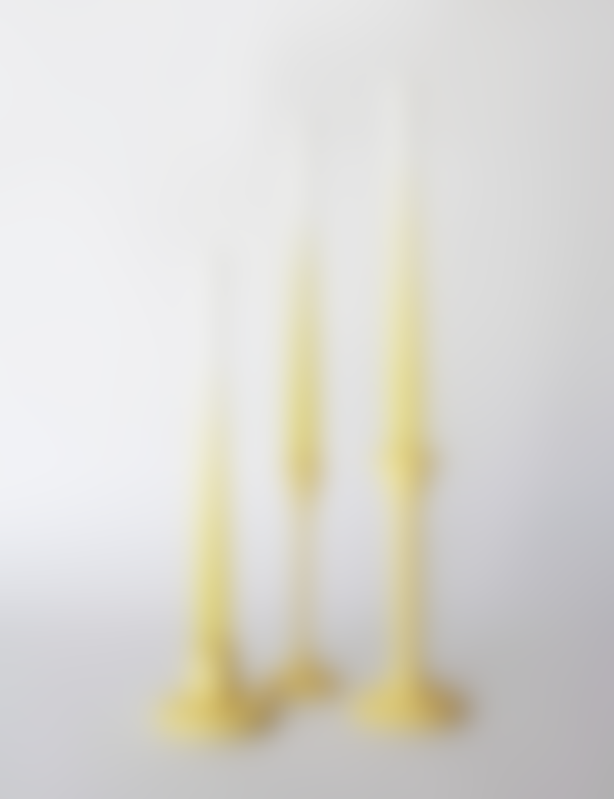 Mo Man Tai Set of 5 Gradient Candles Yellow