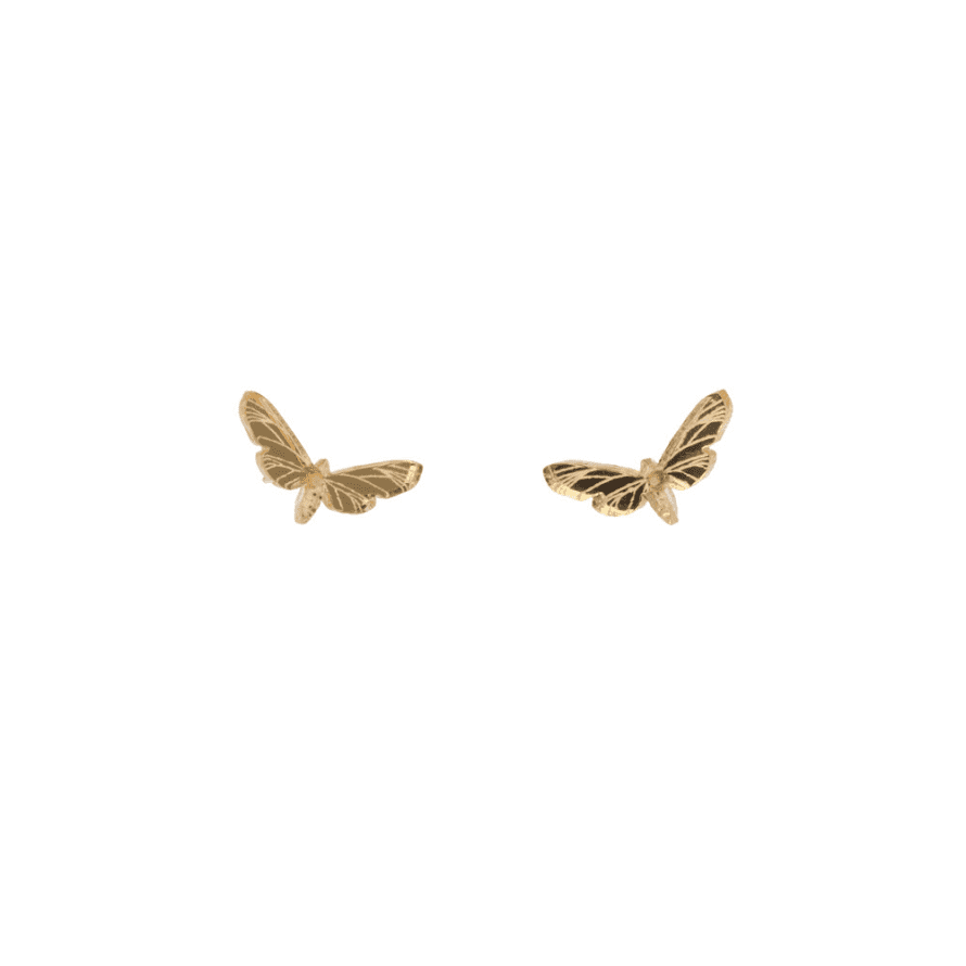 Dynasty Jewellery Small Moth Studs Small