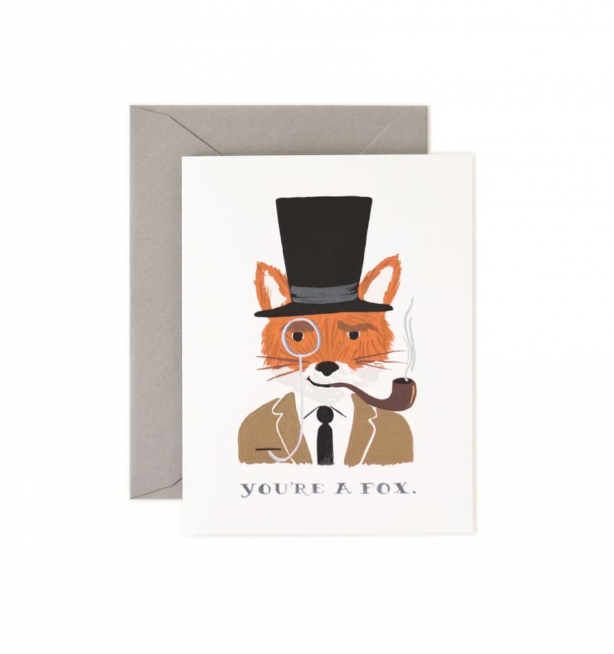 Rifle Paper Co. You're a Fox Card