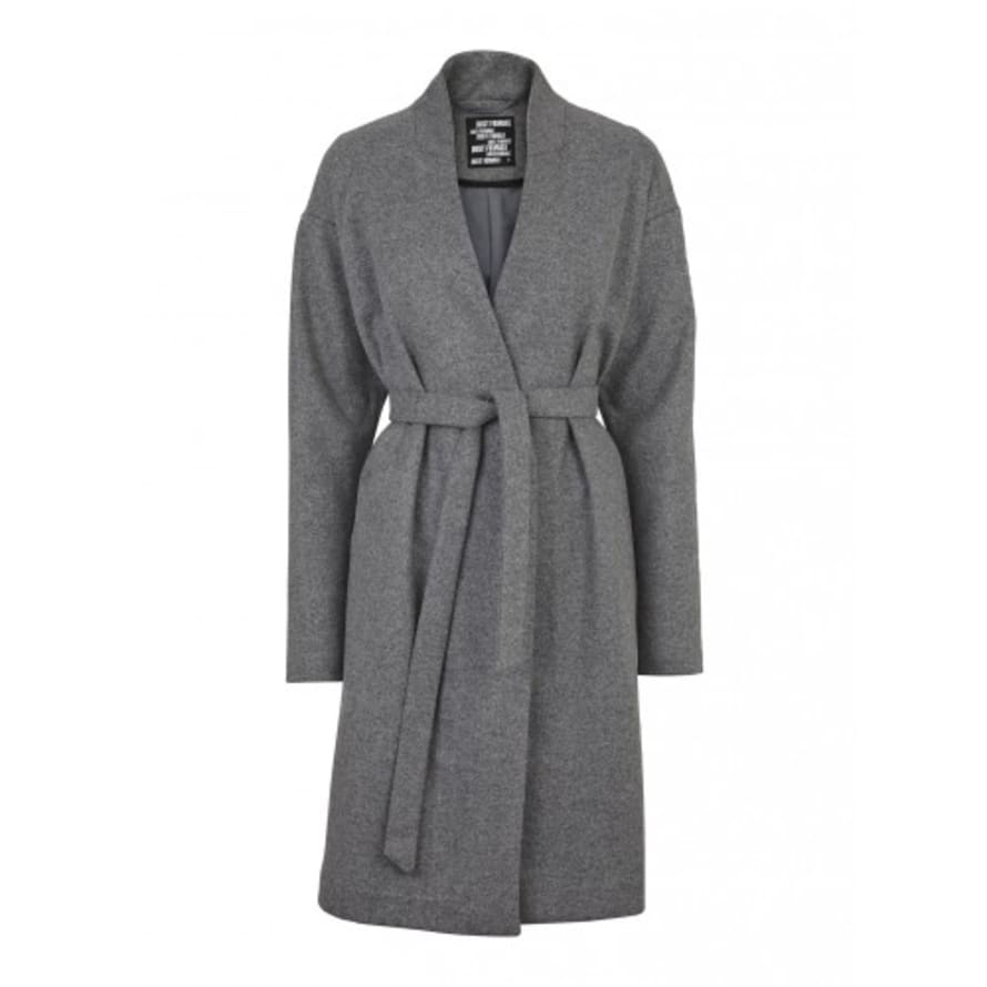 Just Female Minimal Grey Coat