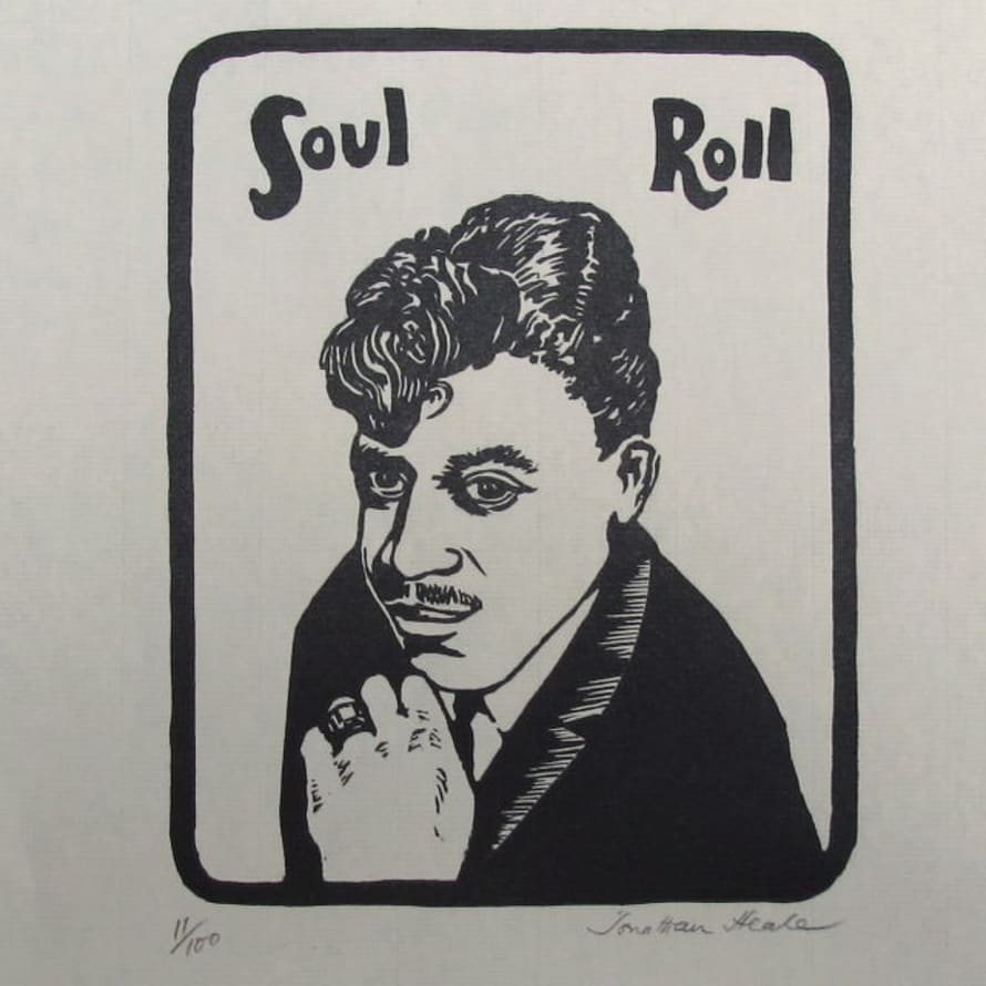 Jonathan Heale Woodcuts Modern Men’s Hairdos - Soul Roll