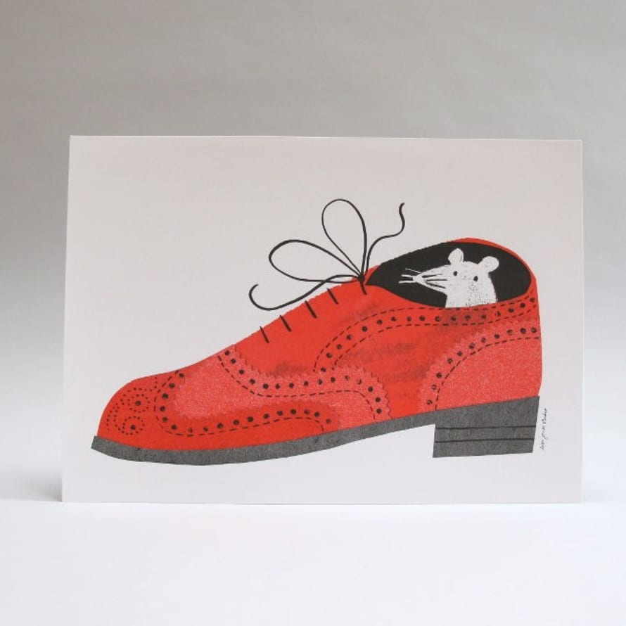 Lisa Jones Brogue Risograph Print