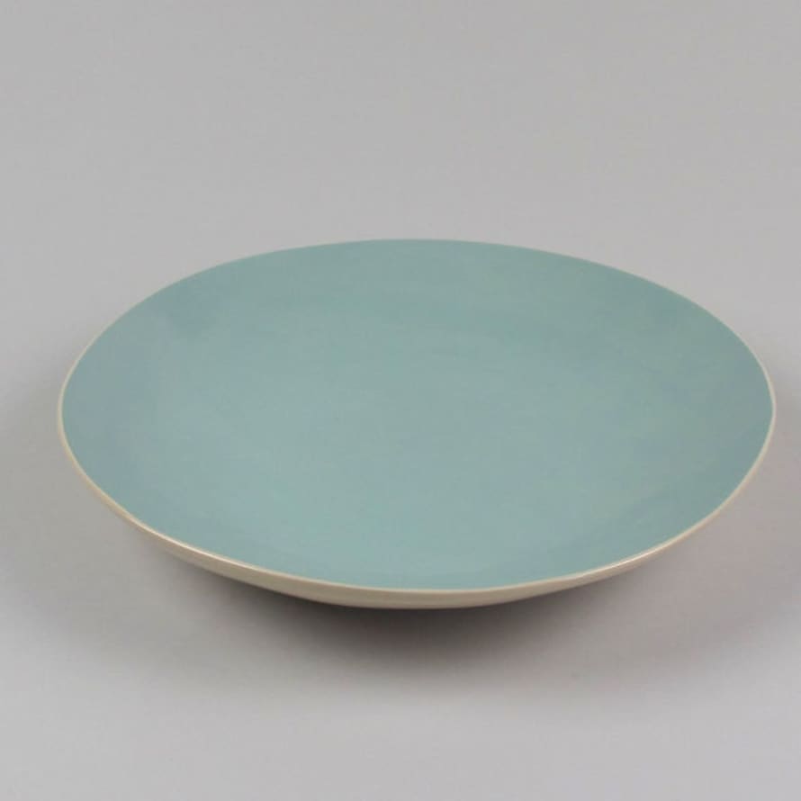 Brickett Davda Turquoise - Handmade Pasta Plate