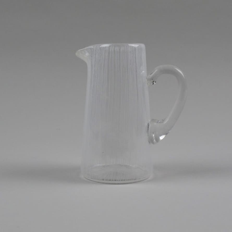 Scott Benefeld Filigrana Thread Handblown Glass Jug 