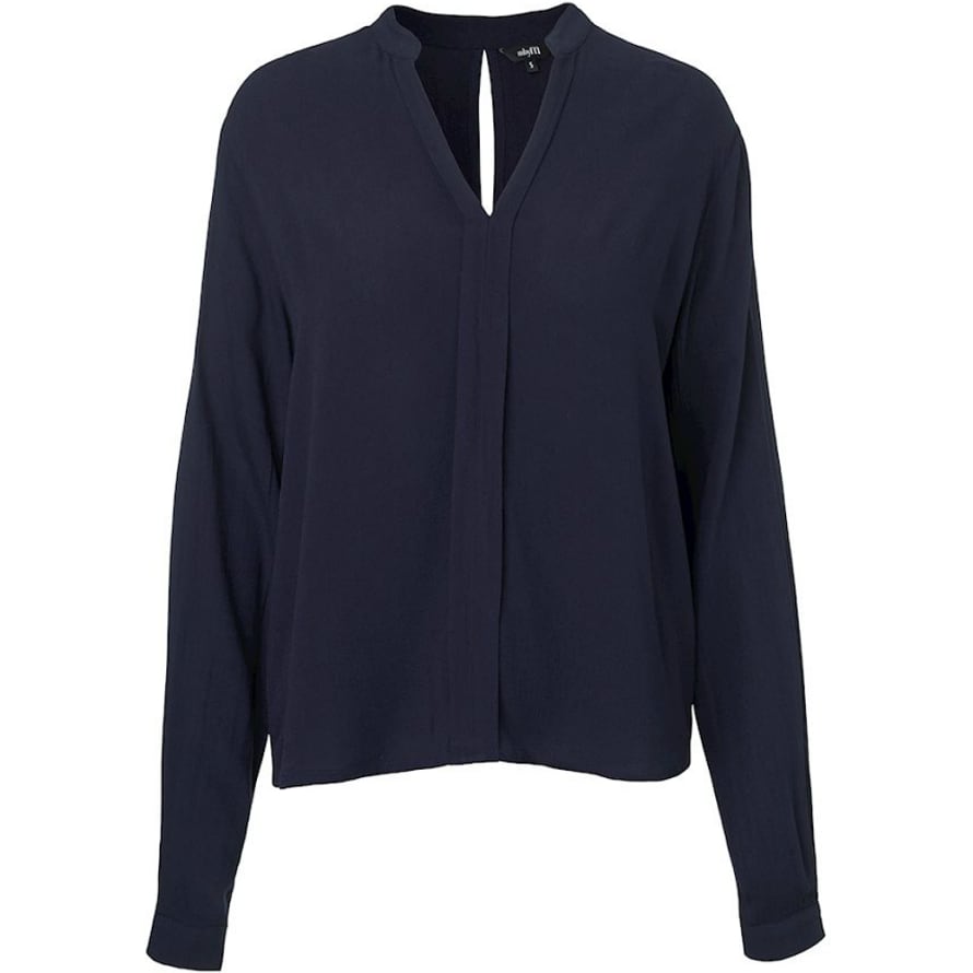 mbyM Minimal Navy Blouse