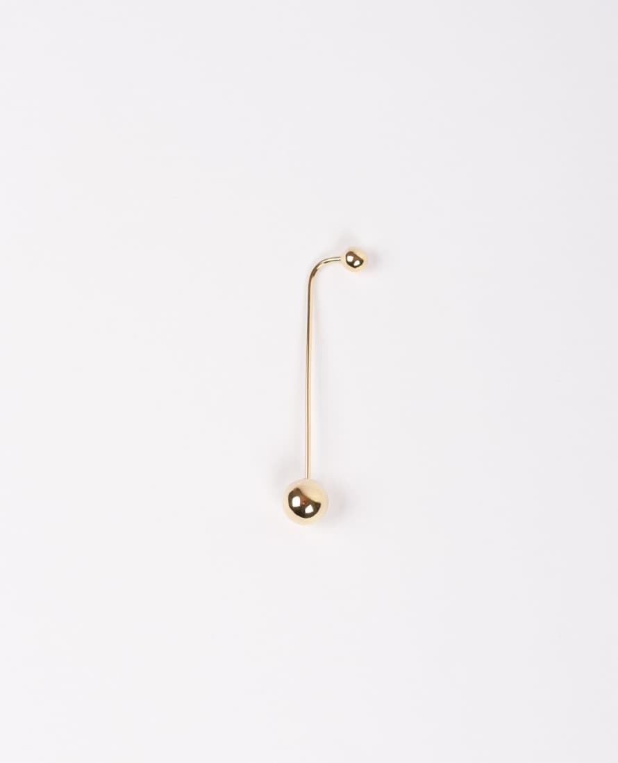 Jukserei Gold Stok Earring