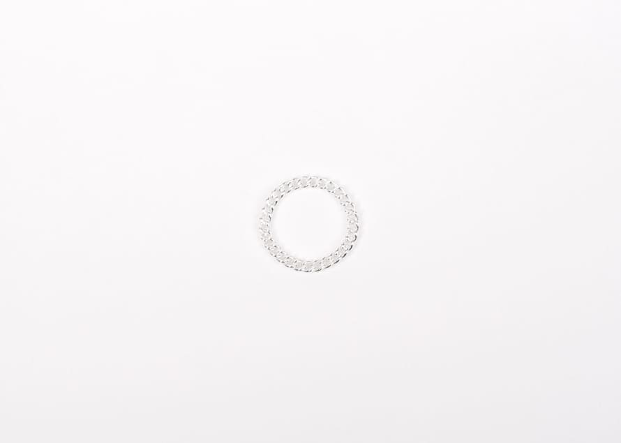 Jukserei Silver Chain Ring