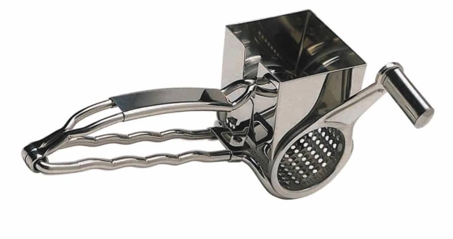 Masterclass Stainless Steel Rotary Hard Cheese Grater