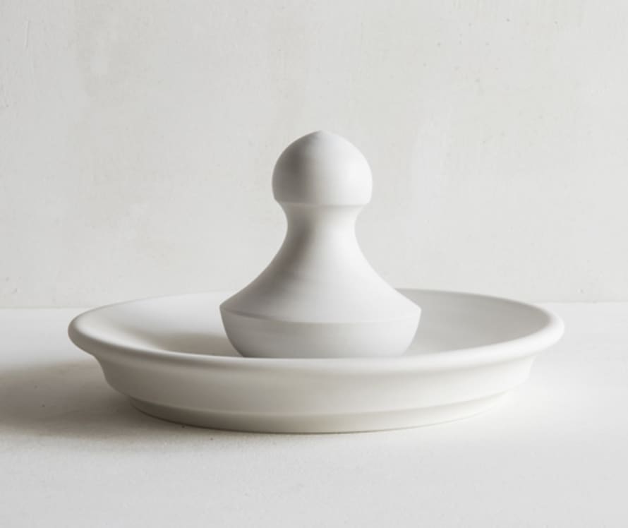 Porcelain Ball Pestle And Mortar