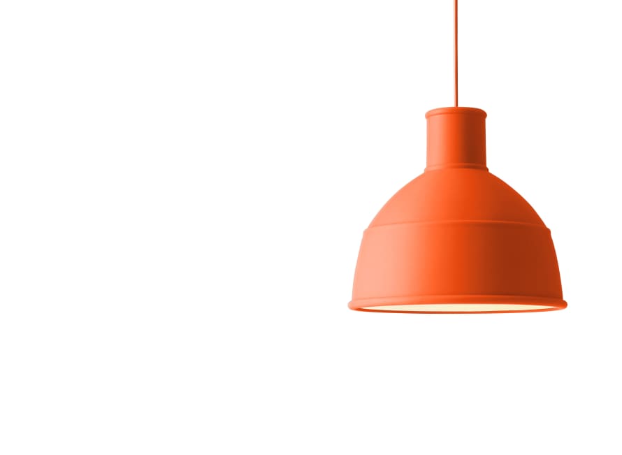 Muuto Orange UNFOLD Pendant Light