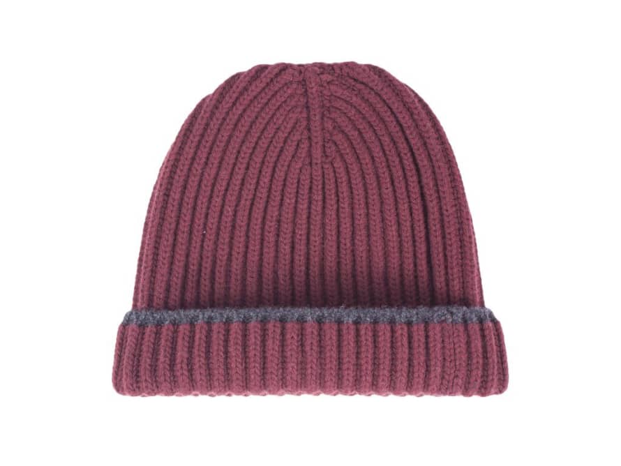40 Colori Ribbed Wool And Cashmere Hat