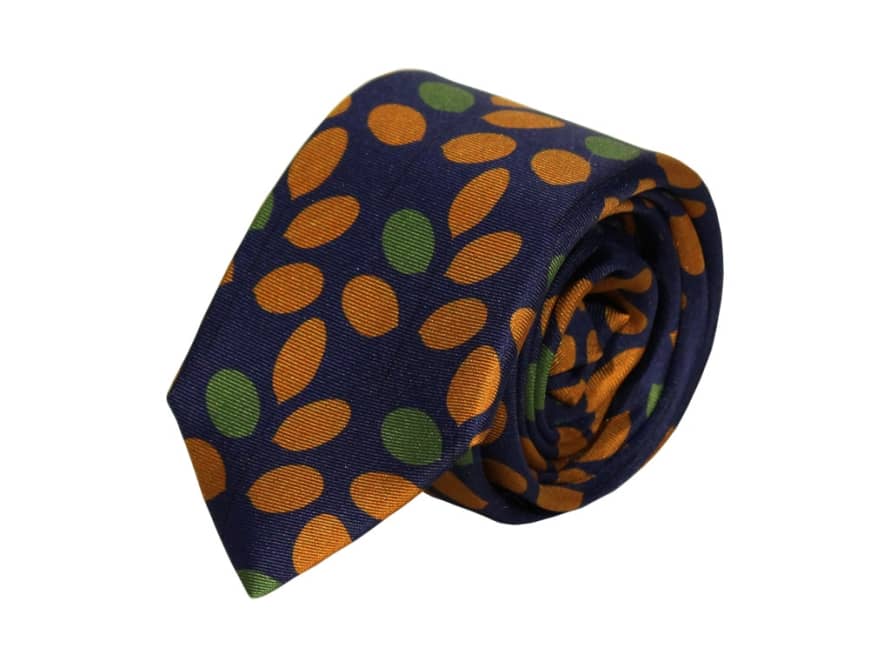 40 Colori Branch Printed Silk Tie