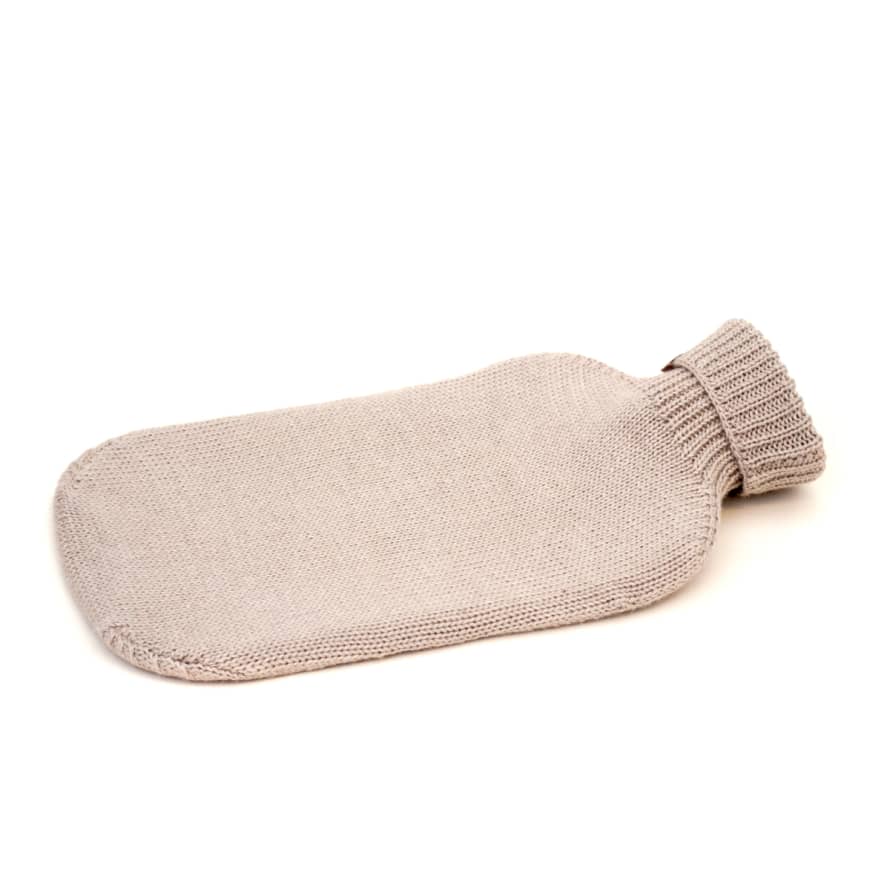 Samantha Holmes Oyster Alpaca Hot Water Bottle