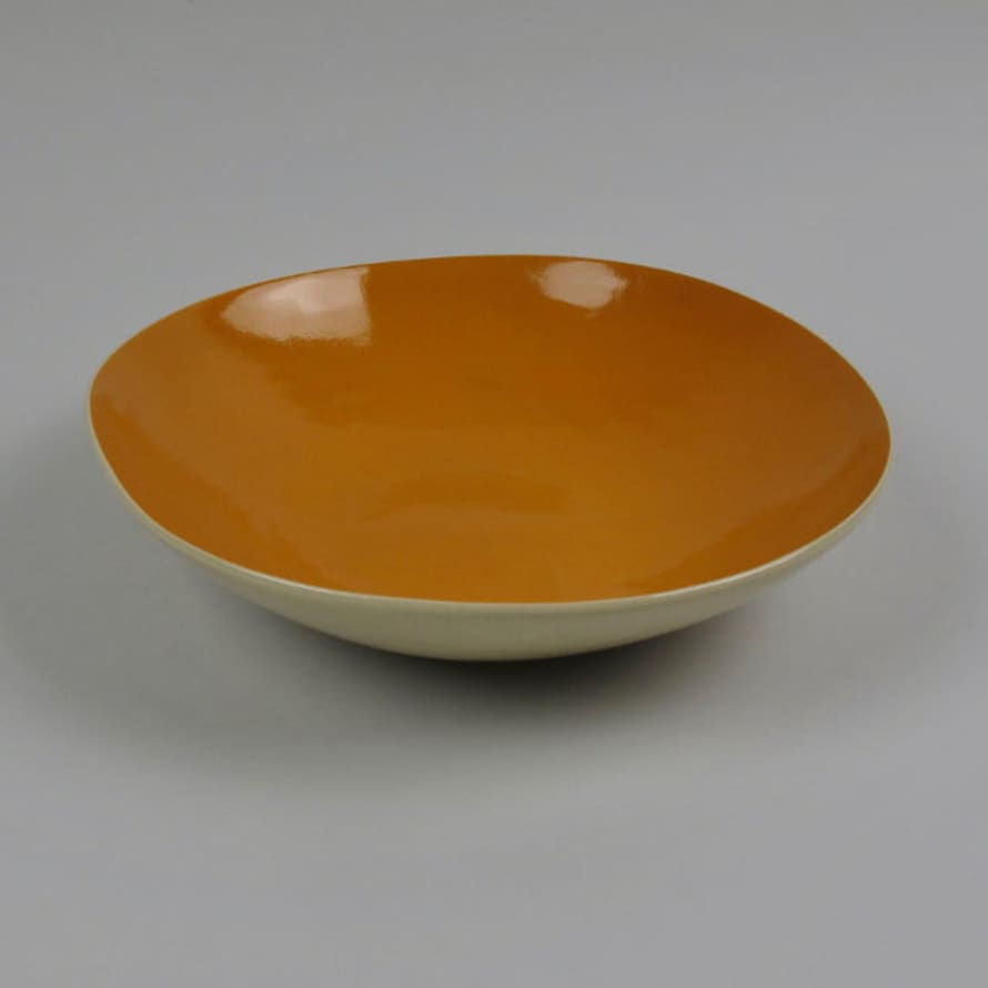 Brickett Davda Marigold Orange Handmade Small Bowl