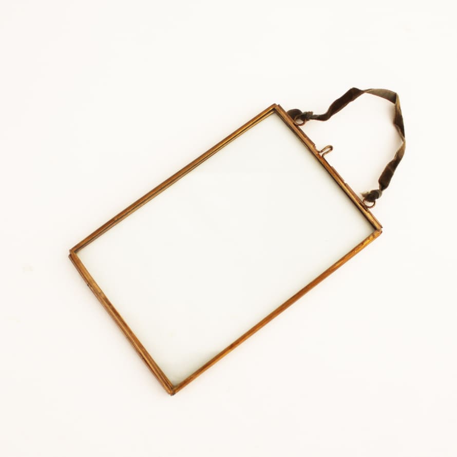 Rex London Brass or Silver Hanging Photo Frame