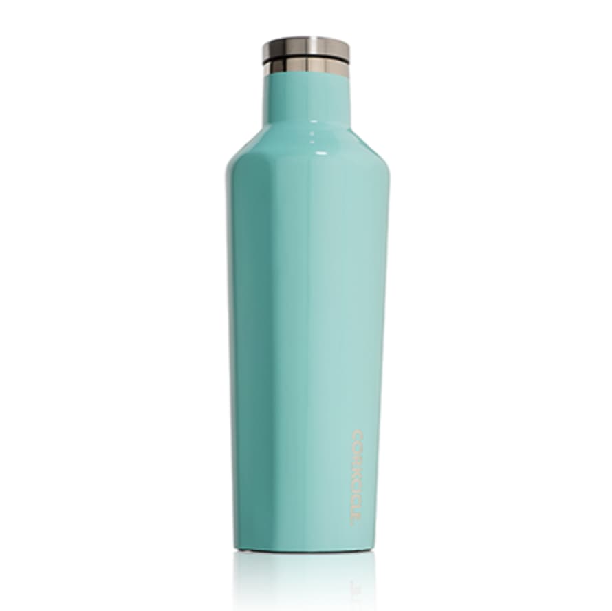 Corkcicle In Gloss Turquoise 16 Oz Canteen 