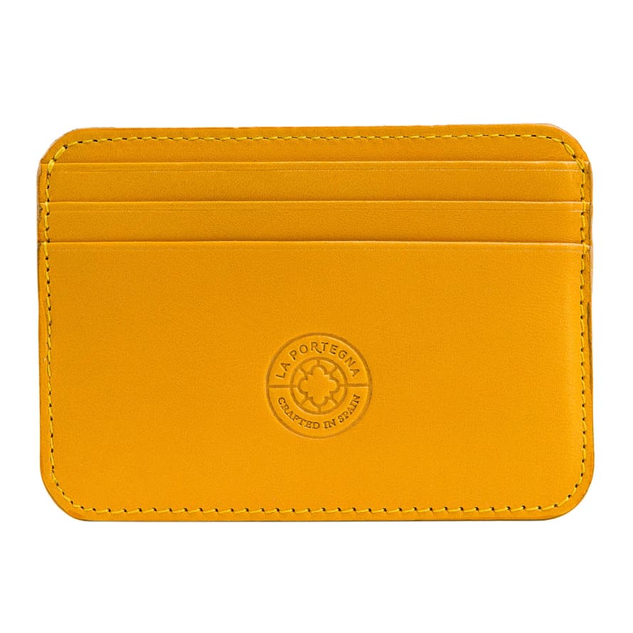 La Portegna  Yellow Humphrey Wallet